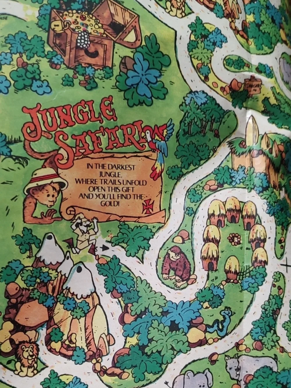 Kids Vintage Gift Wrap